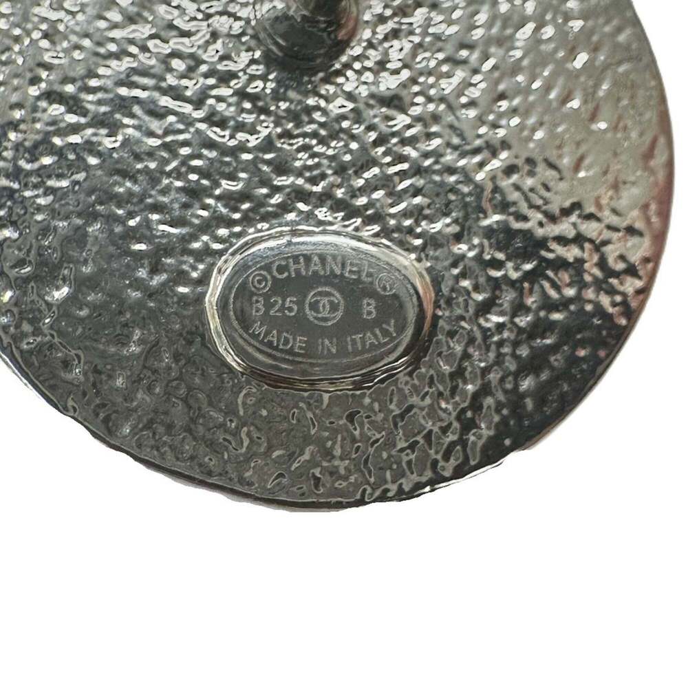 CHANEL White Pearl Logo Earrings - Picture 10 of 10